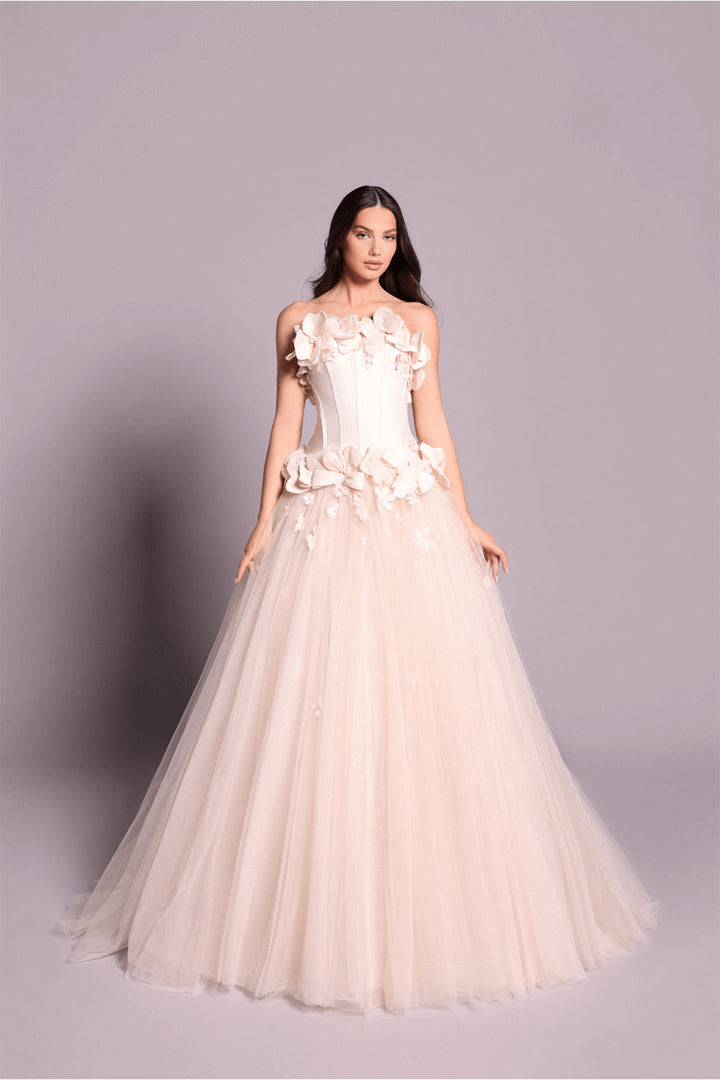 Tarek Ediz, Floral Ball Gown | Esposa