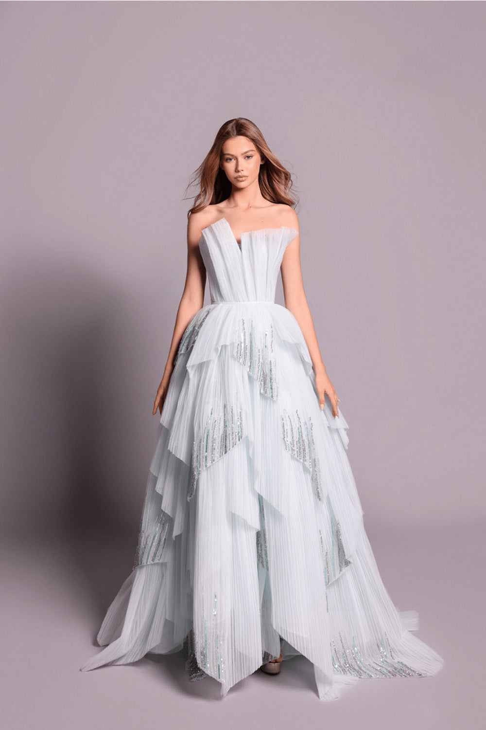 Tarek Ediz, Geometric Ball Gown | Esposa