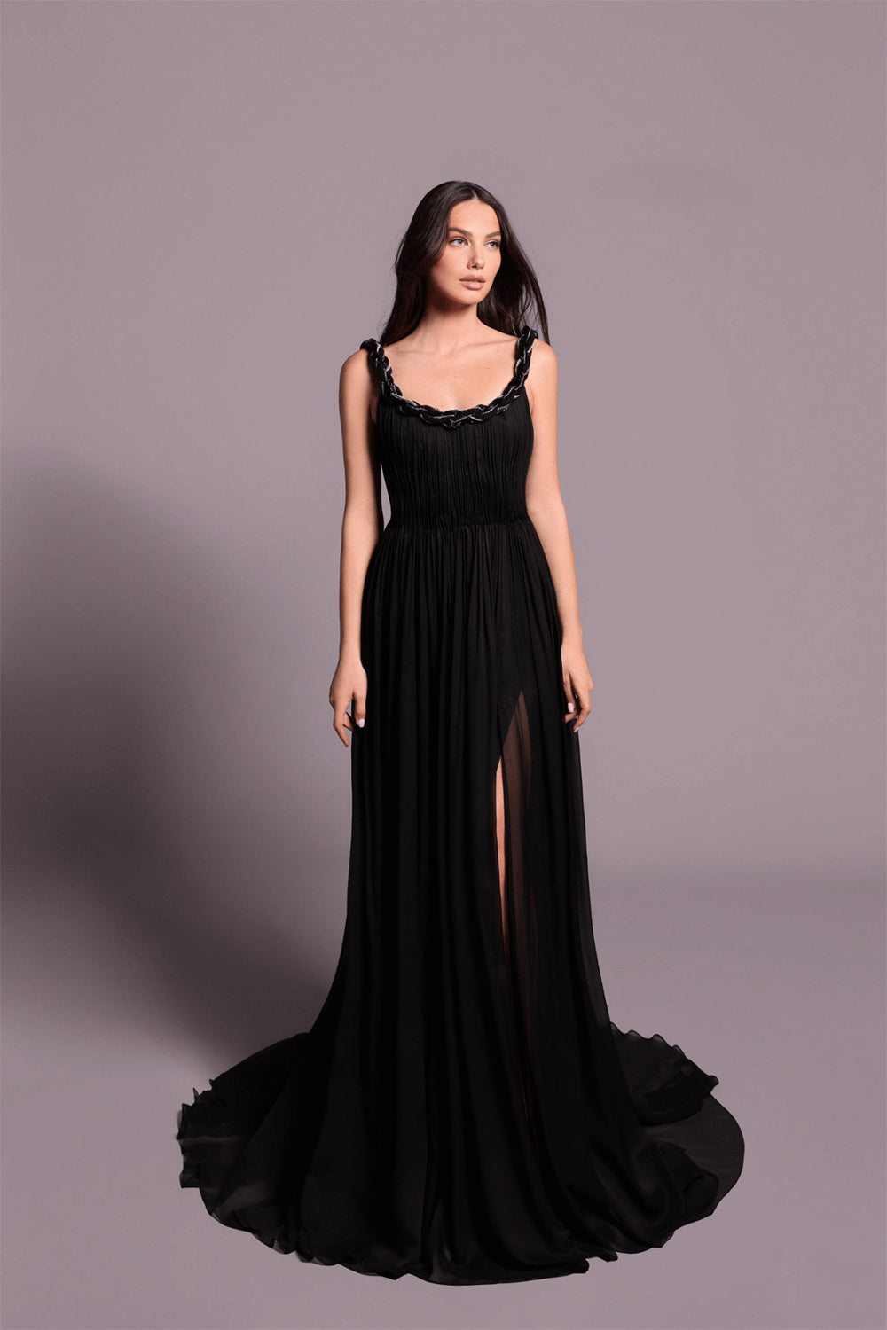 Tarek Ediz, Graceful A-Line Gown | Esposa