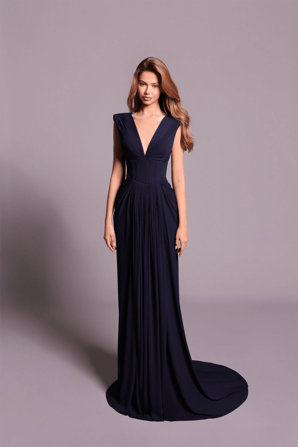 Tarek Ediz, Refined Straight Gown | Esposa