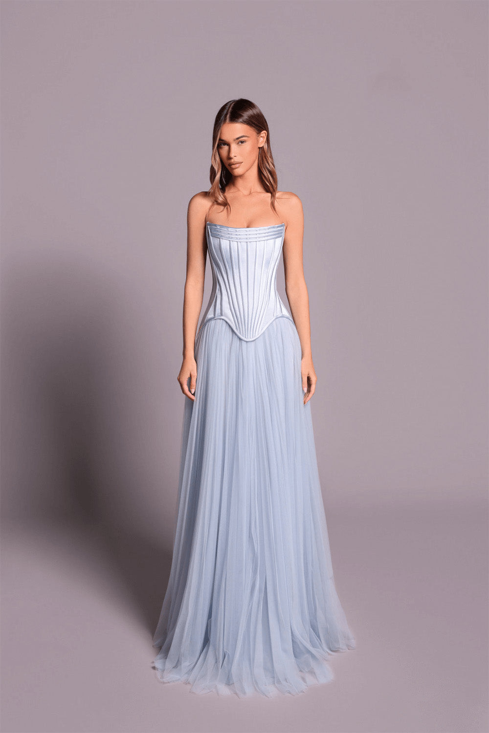 Tarek Ediz, Soft A-Line Gown | Esposa