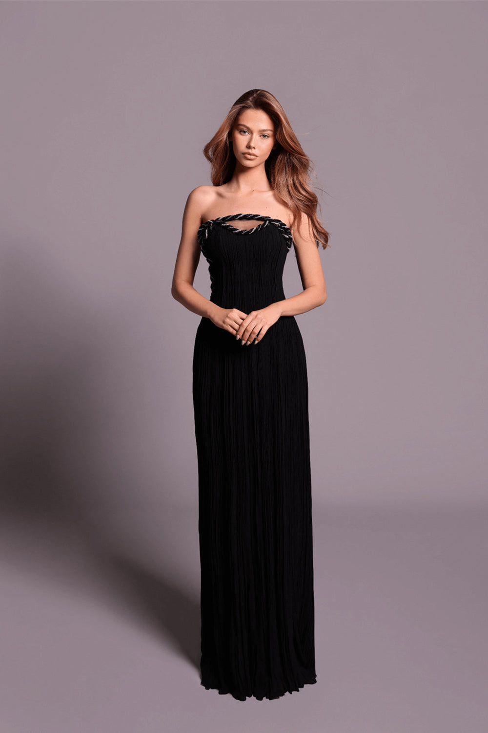 Tarek Ediz, Strapless Evening Dress | Esposa