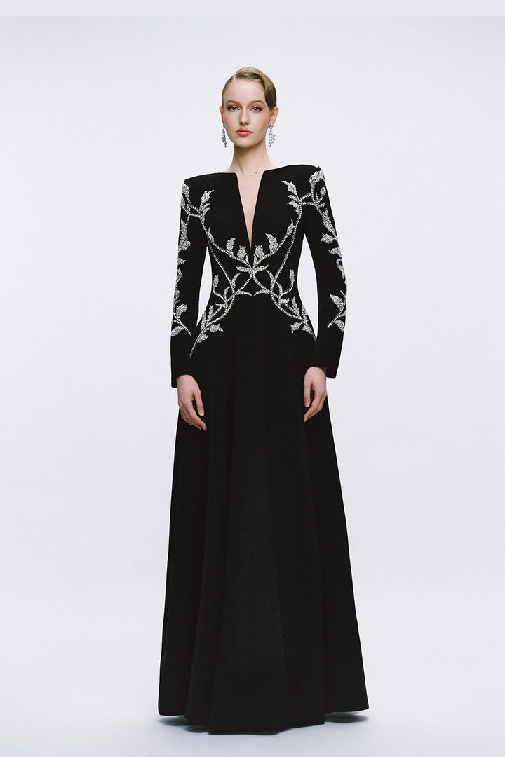 Tracy Studio, Architectural A-line Gown | Esposa