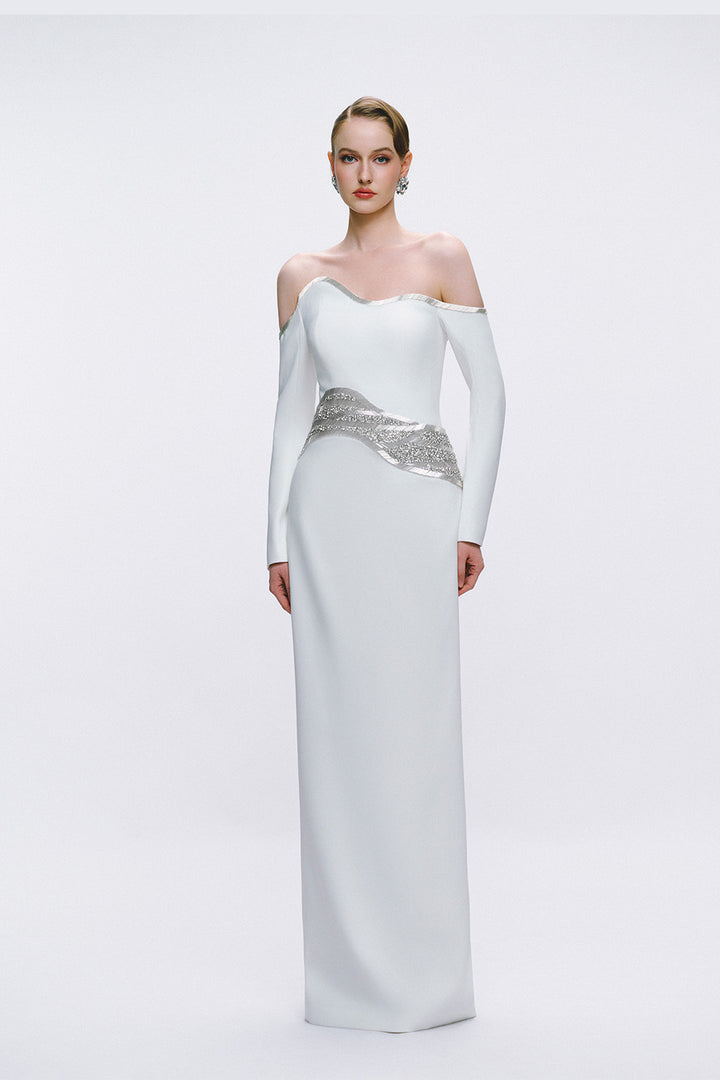 Tracy Studio, Crystal Wave Evening Gown | Esposa