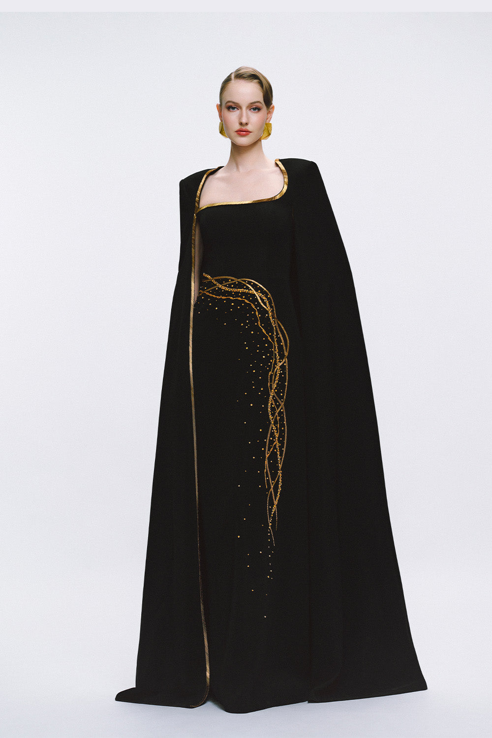 Tracy Studio, Statement Cape Gown | Esposa