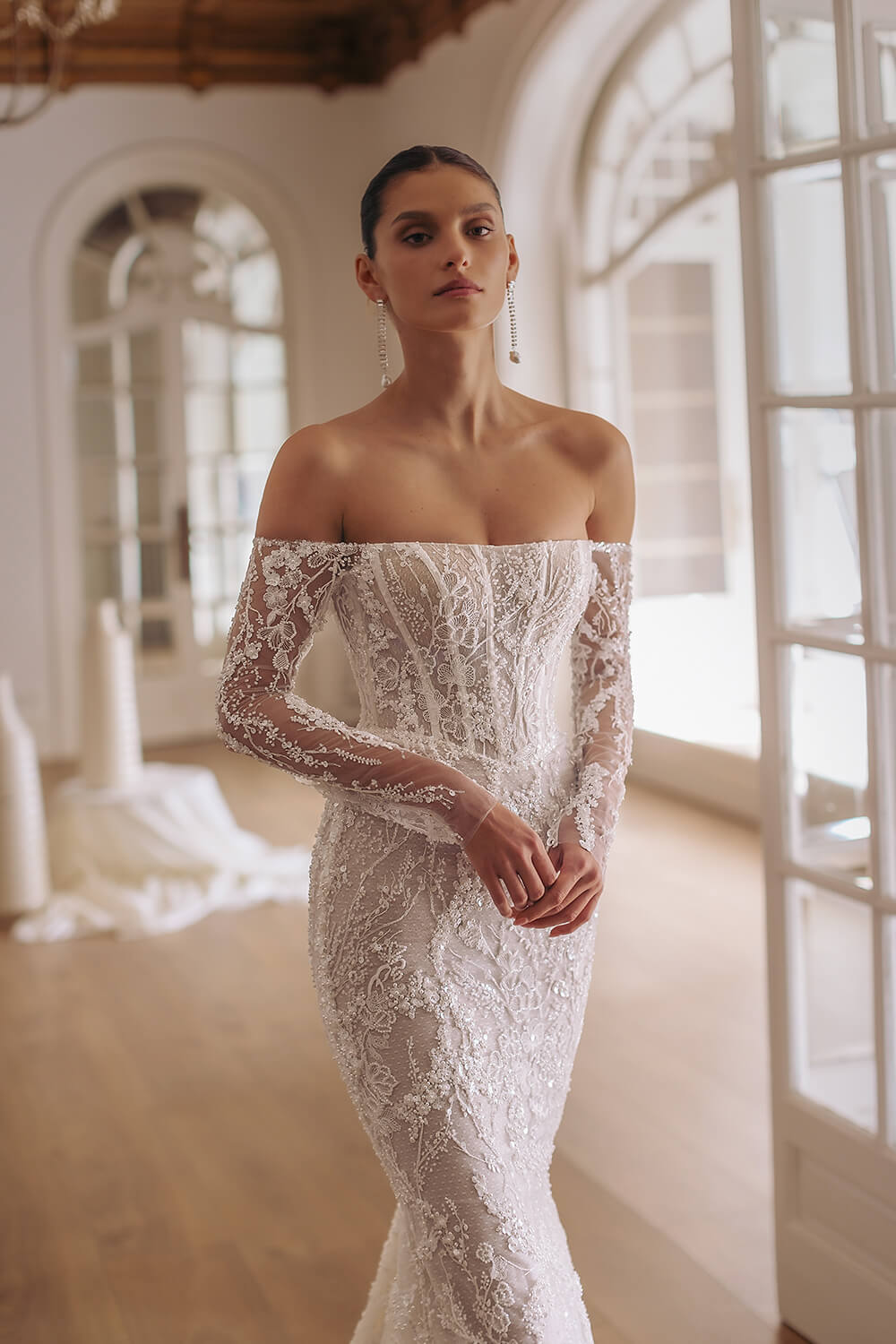 Wona Concept, Off Shoulder Mermaid Dress | Esposa