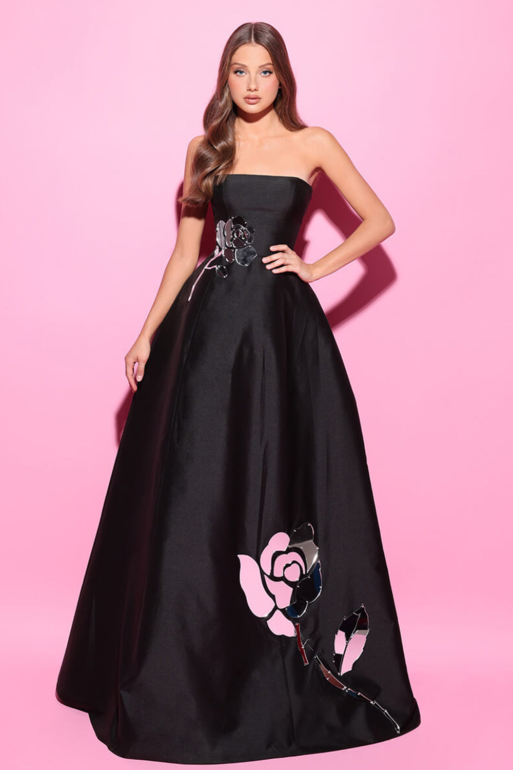 Tarek Ediz, Dress With Voluminous Skirt | Esposa