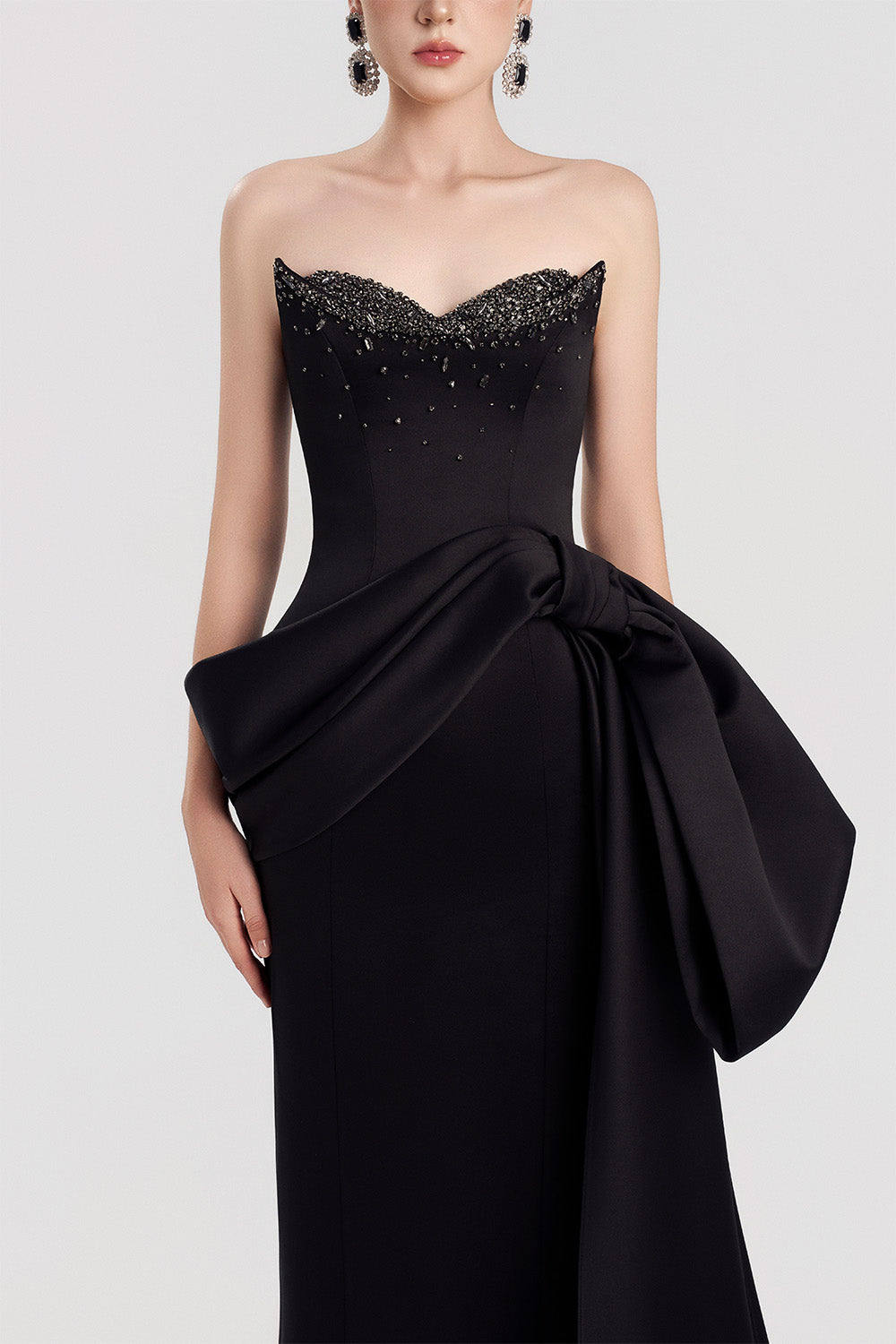 Tracy Studio, Strapless Embellished Evening Gown | Esposa