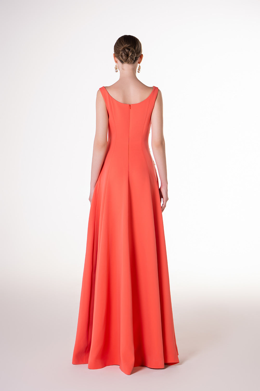 Tracy Studio, Embellished V-Neck Evening Gown | Esposa