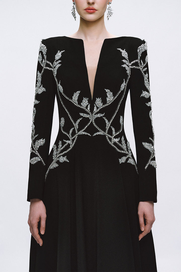 Tracy Studio, Architectural A-line Gown | Esposa
