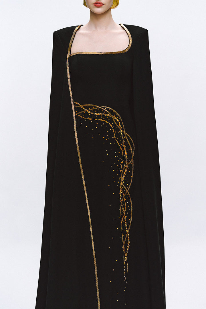 Tracy Studio, Statement Cape Gown | Esposa