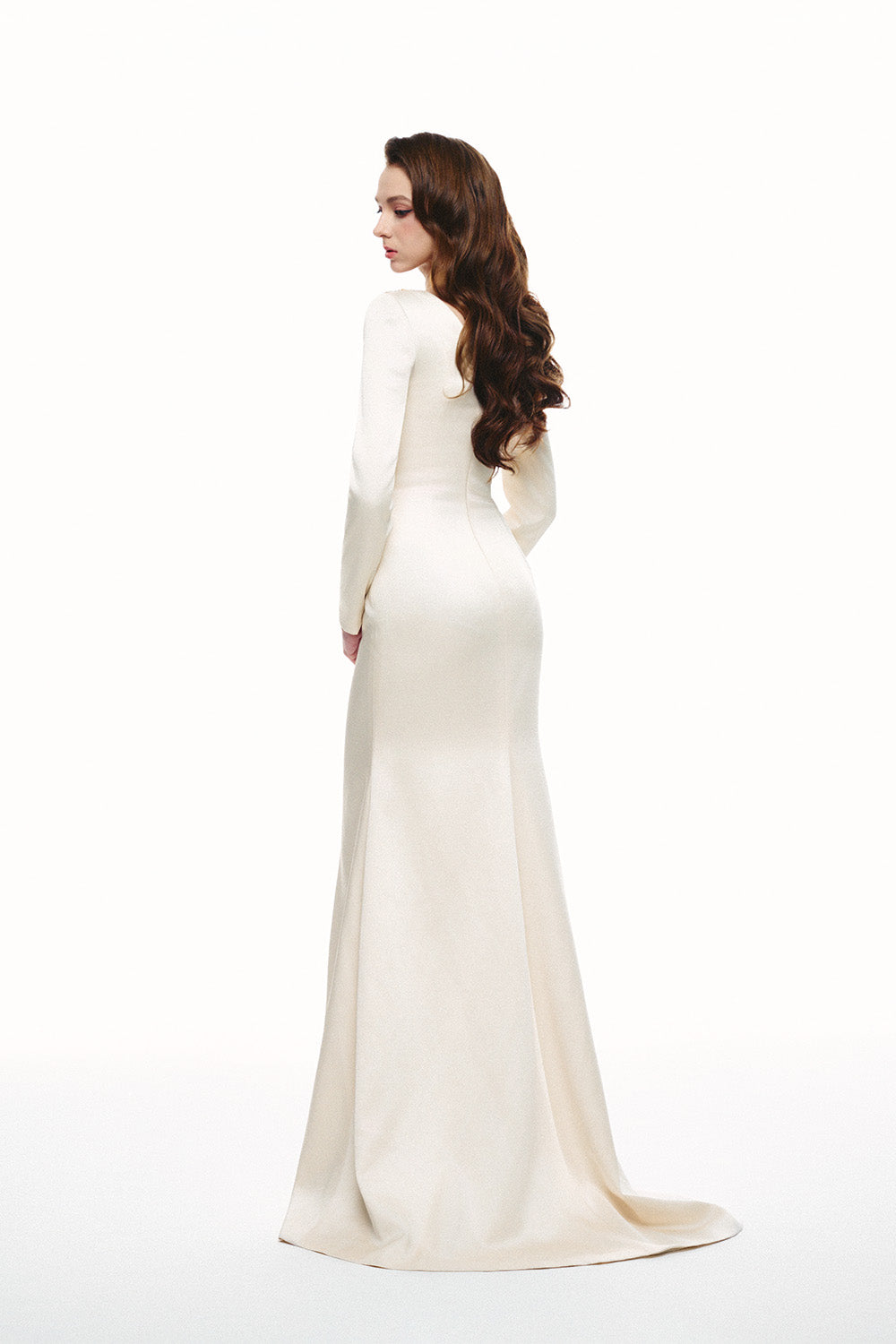 Tracy Studio, Asymmetric Crystal Mermaid Gown | Esposa