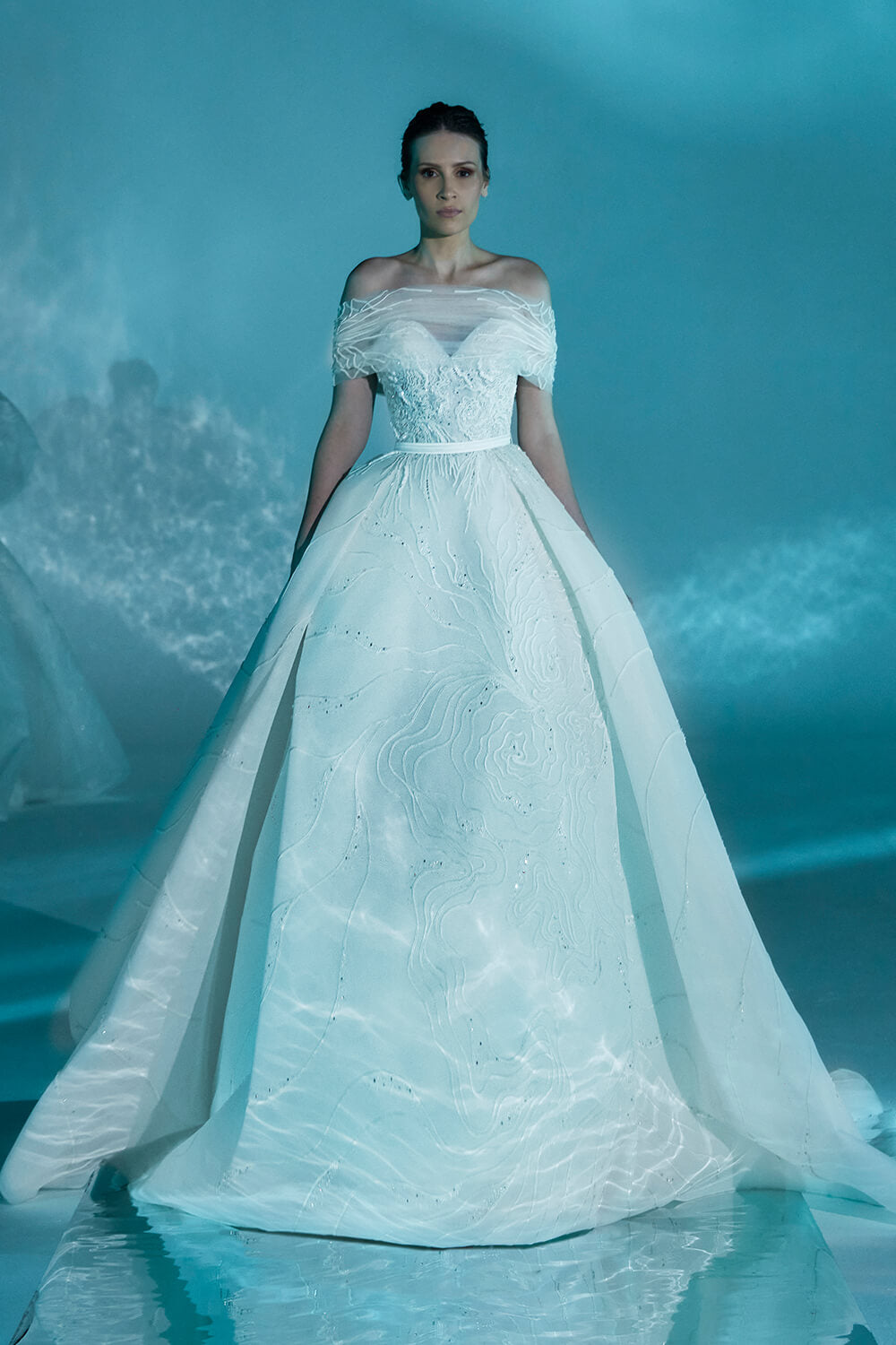 Kristie Romanos, Beaded Gown | Esposa