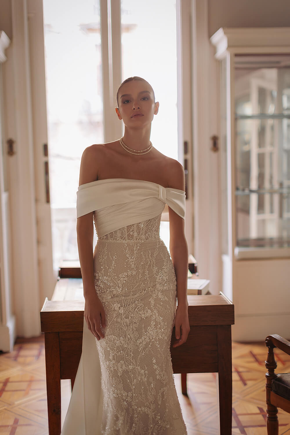 Wona Concept, Unique Off Shoulder Dress | Esposa