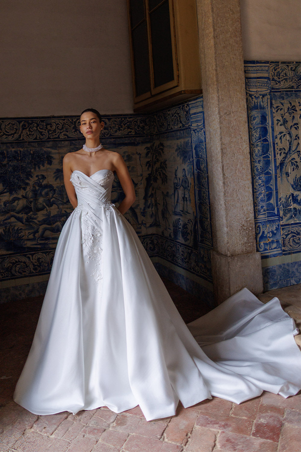 Wona Concept, Brigit, Sophisticated A-Line Gown | Esposa