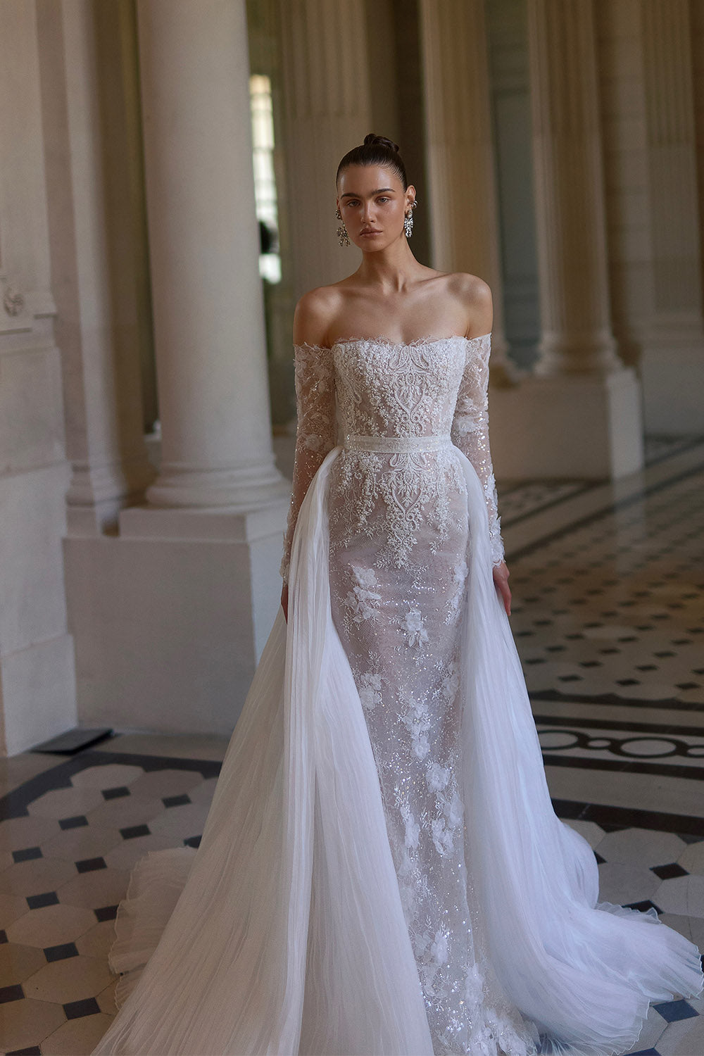 Wona Concept, Parade, Dazzling Off-the-Shoulder Mermaid Gown | Esposa