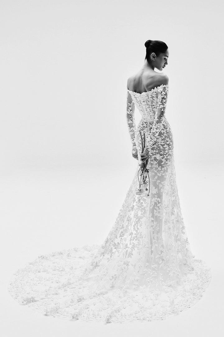 Zuhair Murad, Yelena Striking Fit and Flare Gown | Esposa
