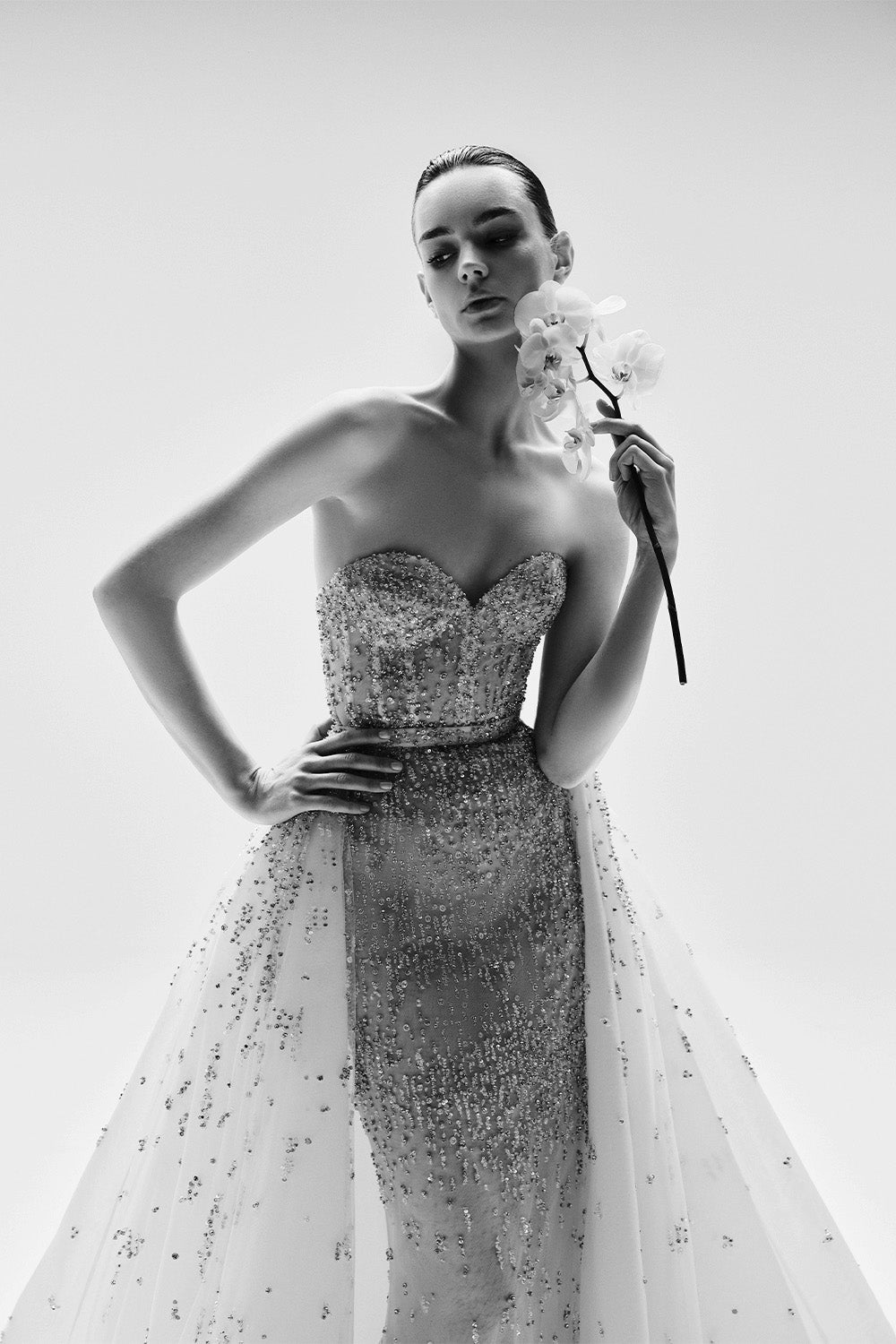 Zuhair Murad, Ysaure Shimmery Fit and Flare Gown | Esposa