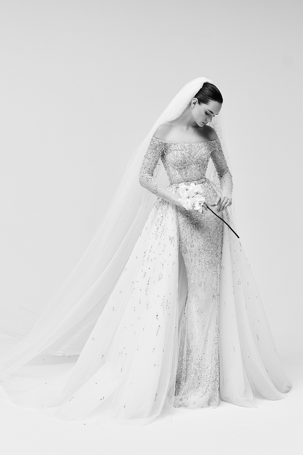 Zuhair Murad, Shimmery Fit and Flare Gown | Esposa