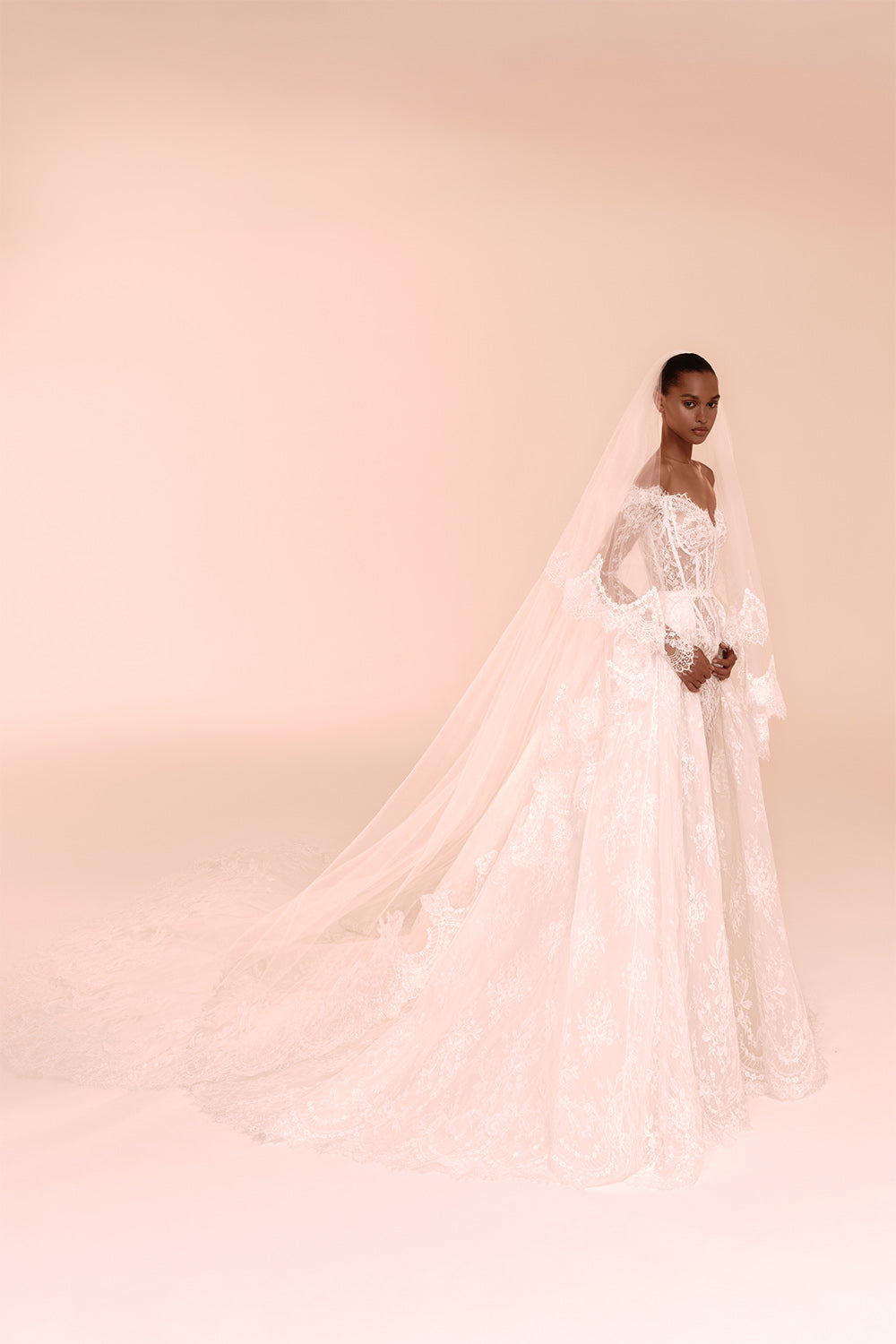 Zuhair Murad, Zaha, Luminous Straight Gown | Esposa