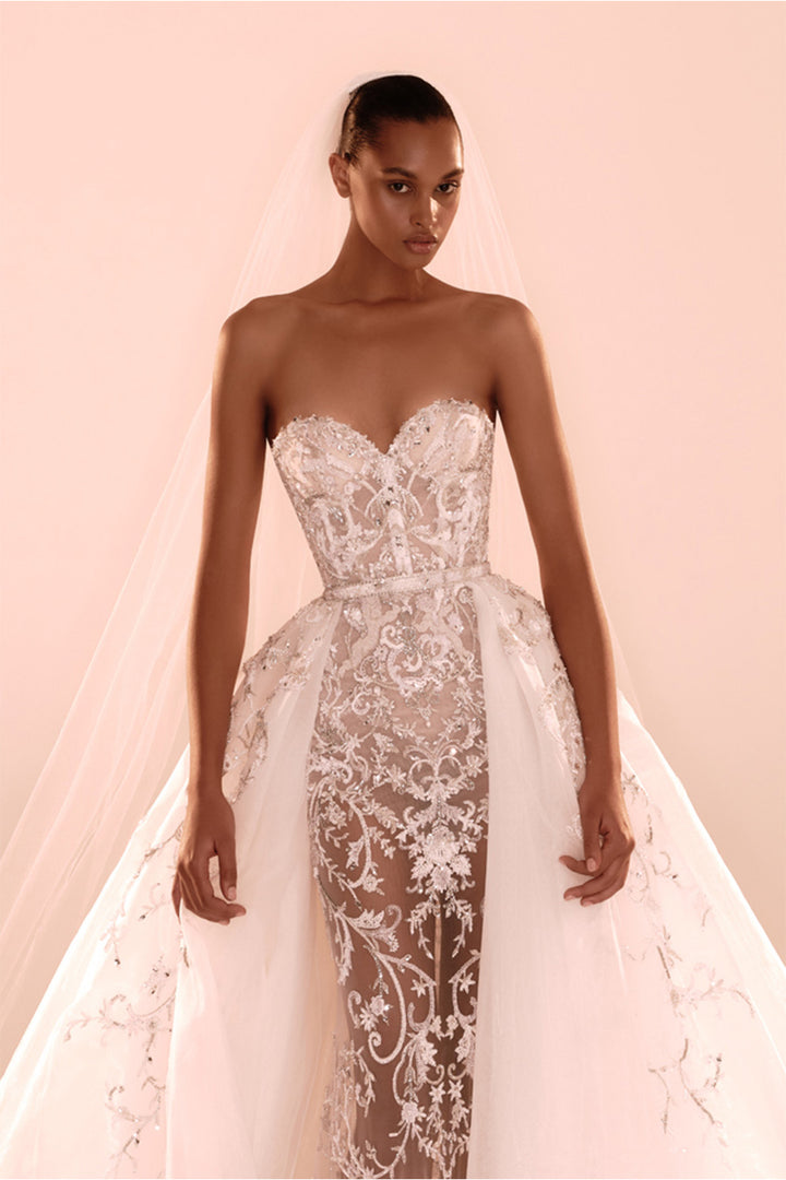 Zuhair Murad, Zayn, Bold Ethereal Fitted Gown | Esposa