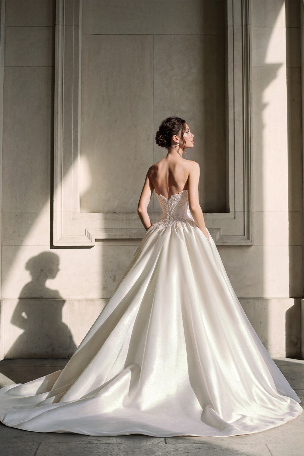 Pronovias Privée, Zexarin, Opulent Satin Ball Gown | Esposa