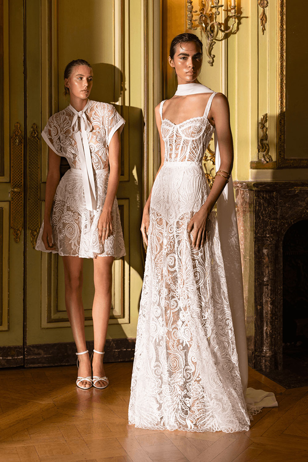 Zuhair Murad, Lace Corset Gown | Esposa