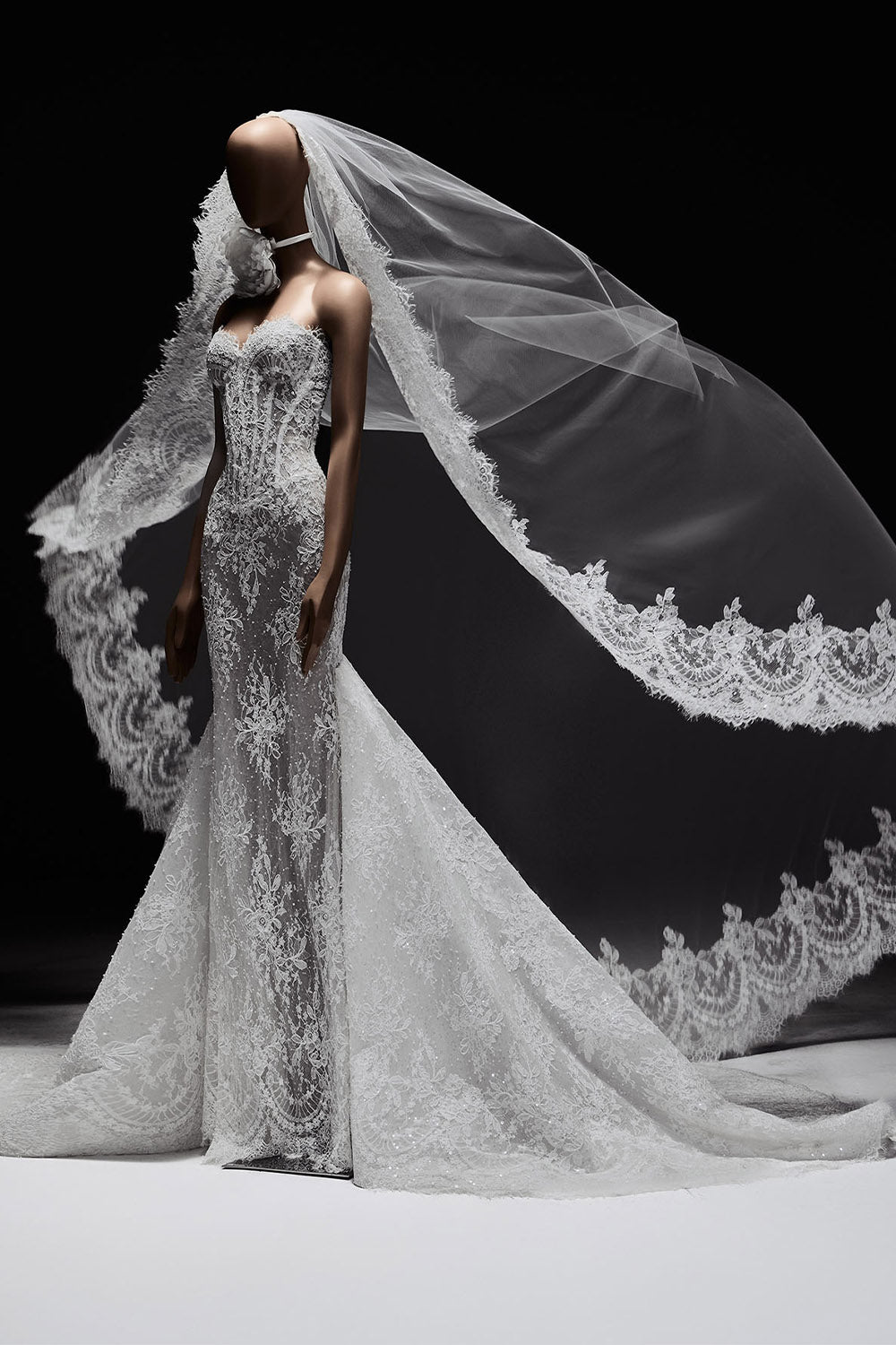 Zuhair Murad, Odette, Exquisite Lace Mermaid Gown | Esposa