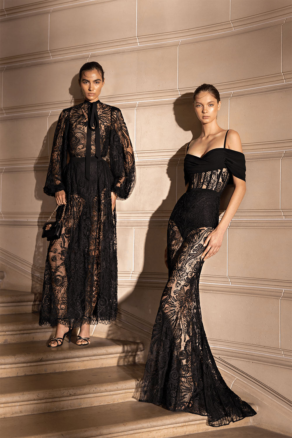Zuhair Murad, Off Shoulder Lace Dress | Esposa