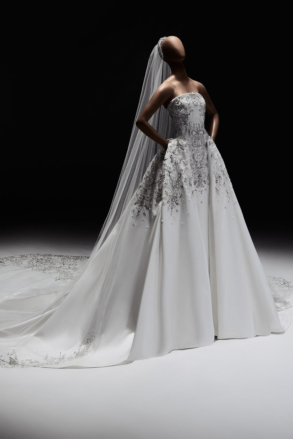 Zuhair Murad, Orelie, Embellished Satin Ball Gown | Esposa