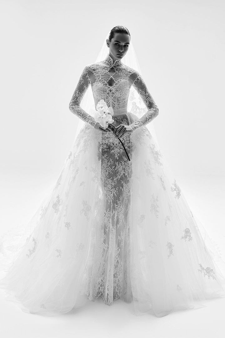 Zuhair Murad, Youmna Timeless Fit and Flare Gown | Esposa