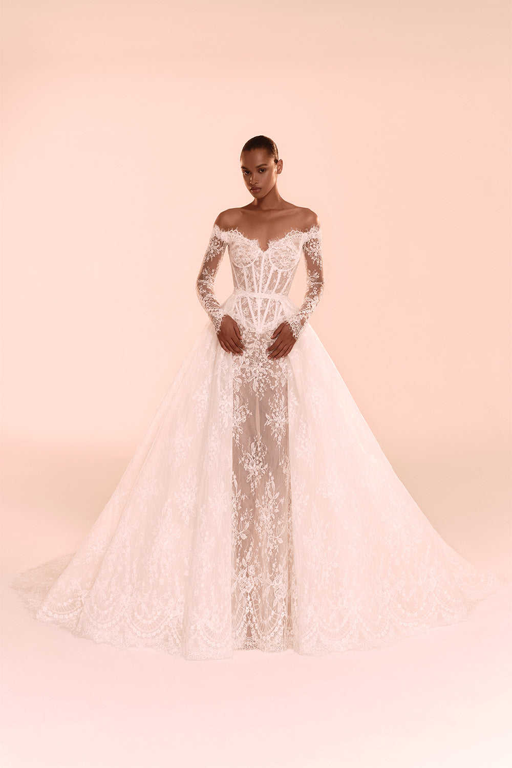 Zuhair Murad, Zaha, Luminous Straight Gown | Esposa