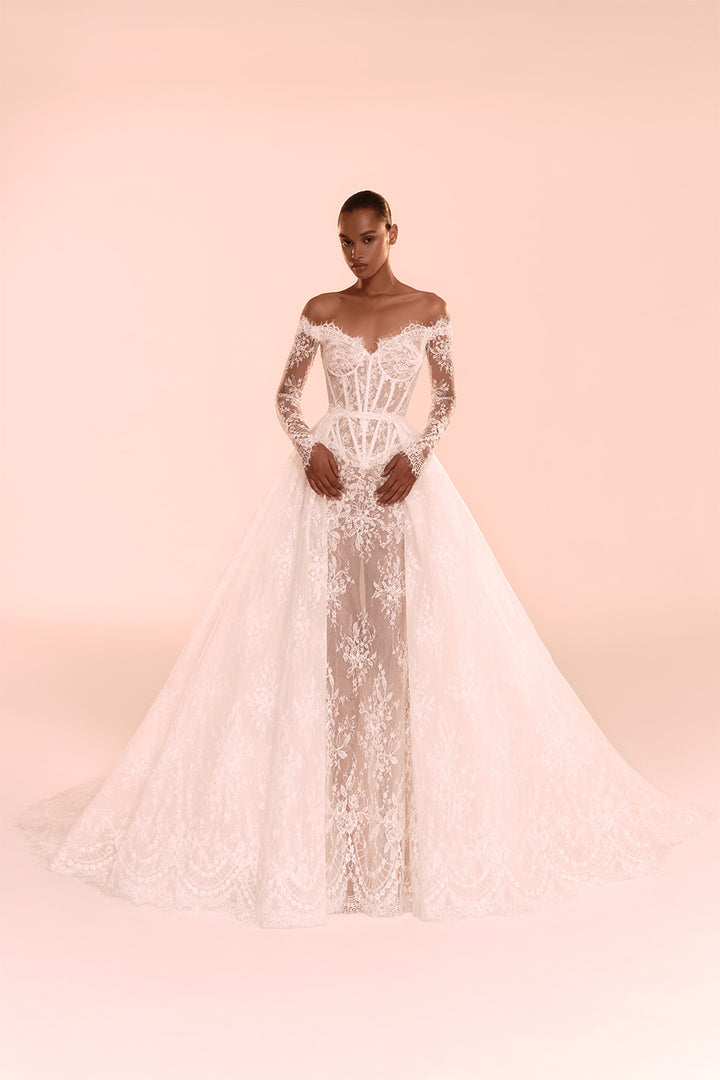 Zuhair Murad, Zaha, Luminous Straight Gown | Esposa