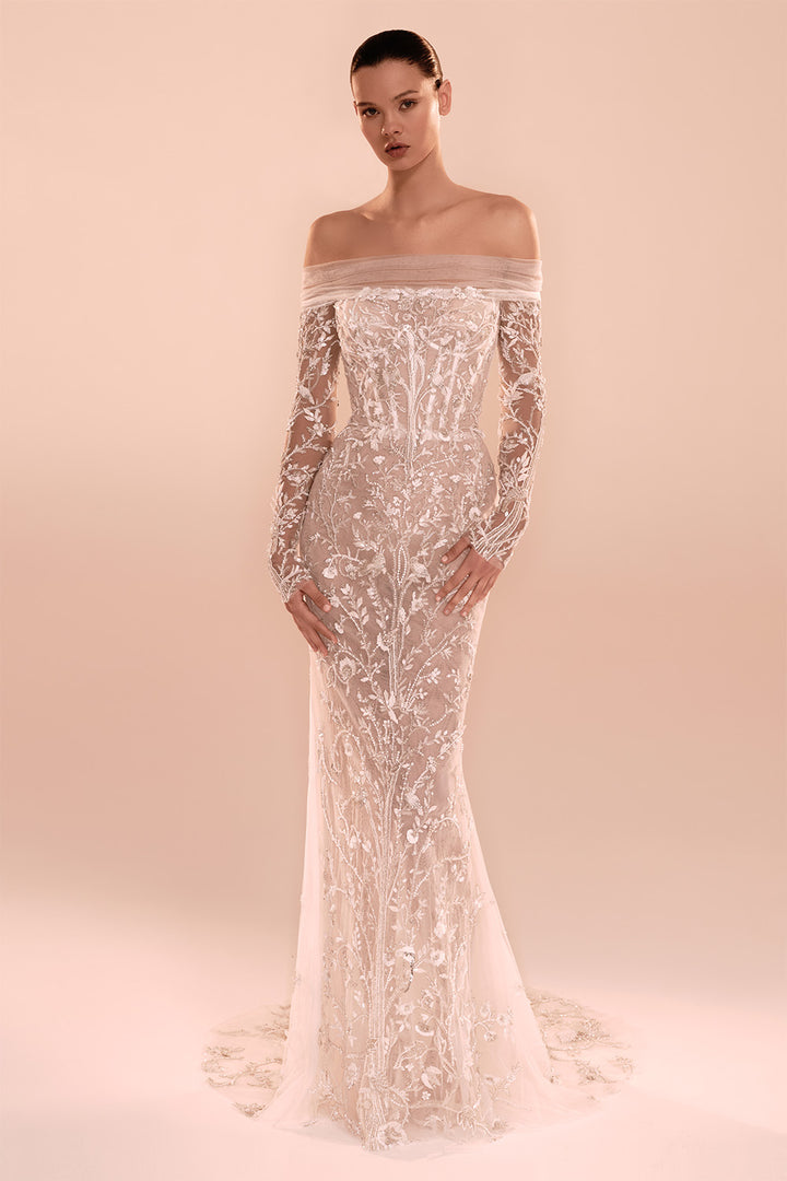 Zuhair Murad, Zuri, Graceful Straight Gown | Esposa