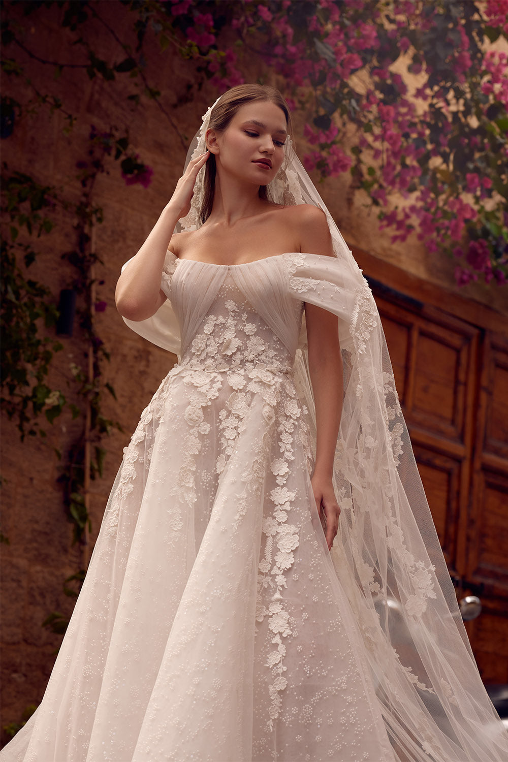 Plume by Kristie, Abby, Elegant Tulle Gown | Esposa