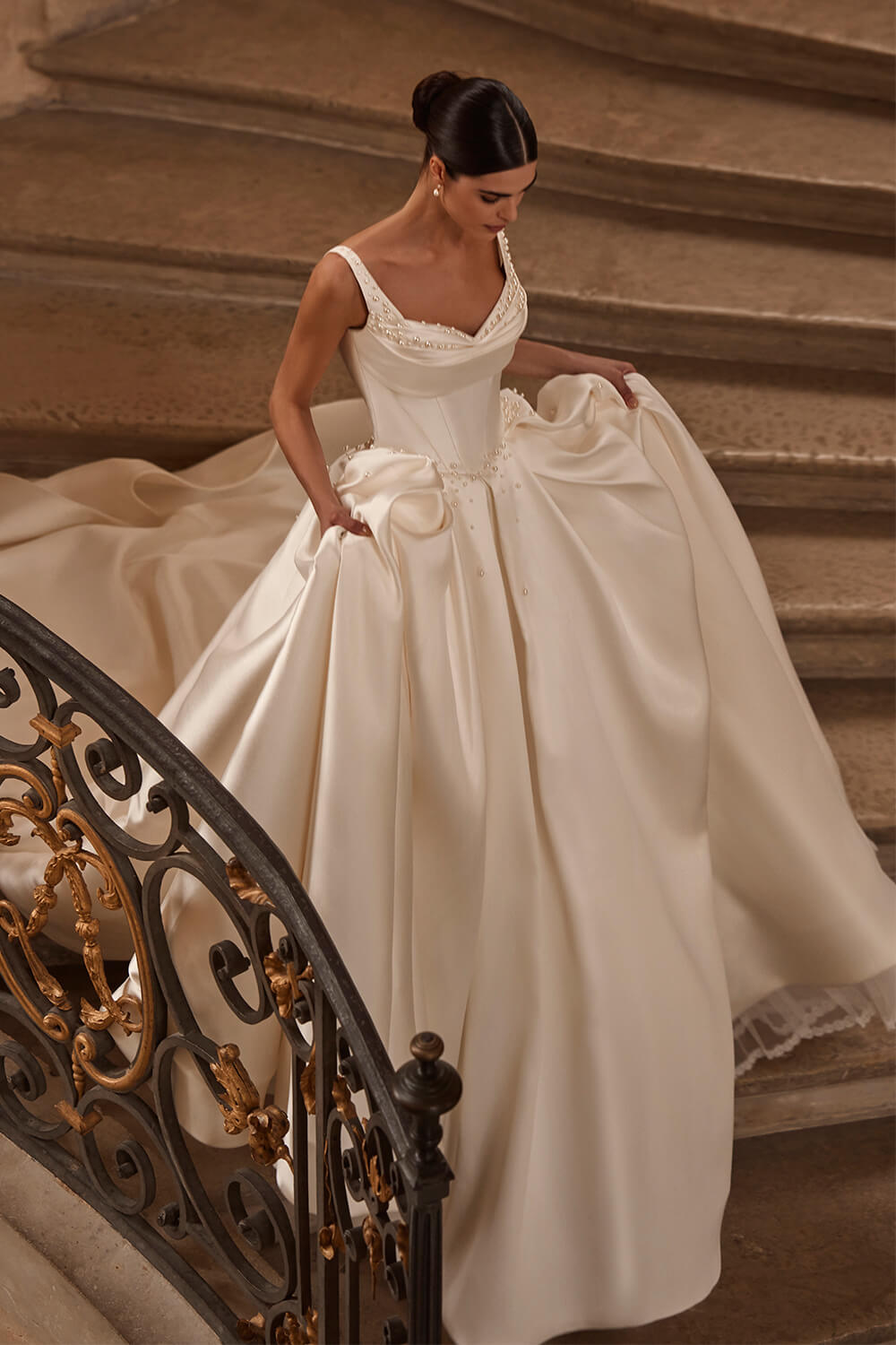 Milla Nova, Satin Ball Gown | Esposa