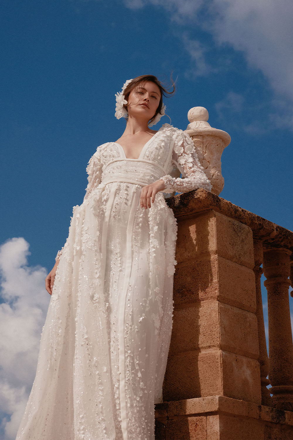 Plume by Kristie, Amanda, Beaded Bridal Dress | Esposa