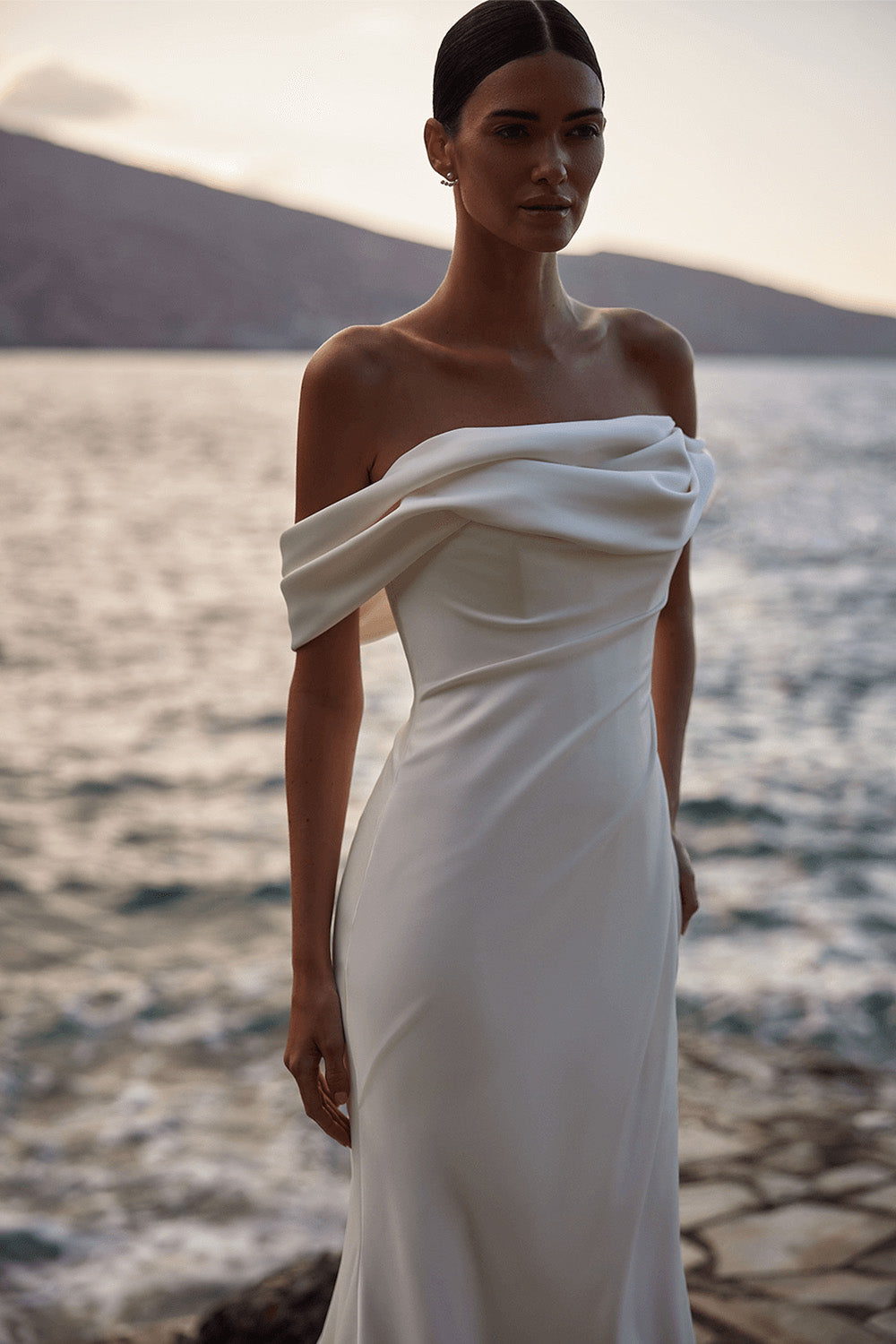 Milla Nova, Amarella, Refined Fit and Flare Gown | Esposa