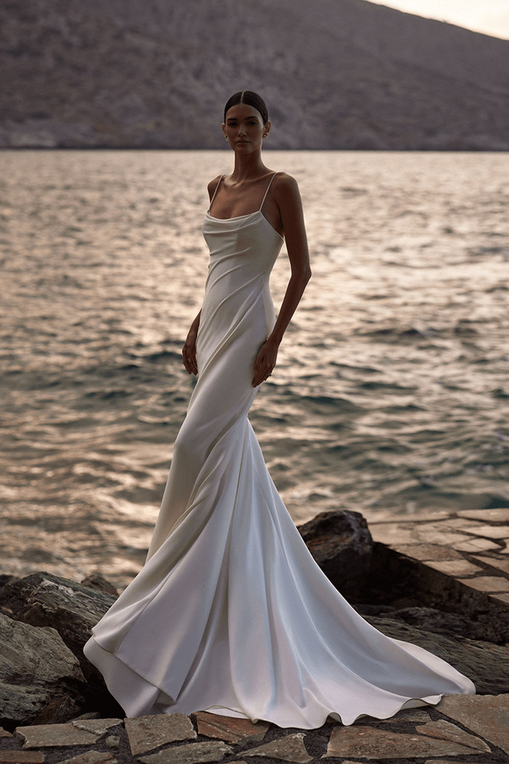 Milla Nova, Amarella, Refined Fit and Flare Gown | Esposa