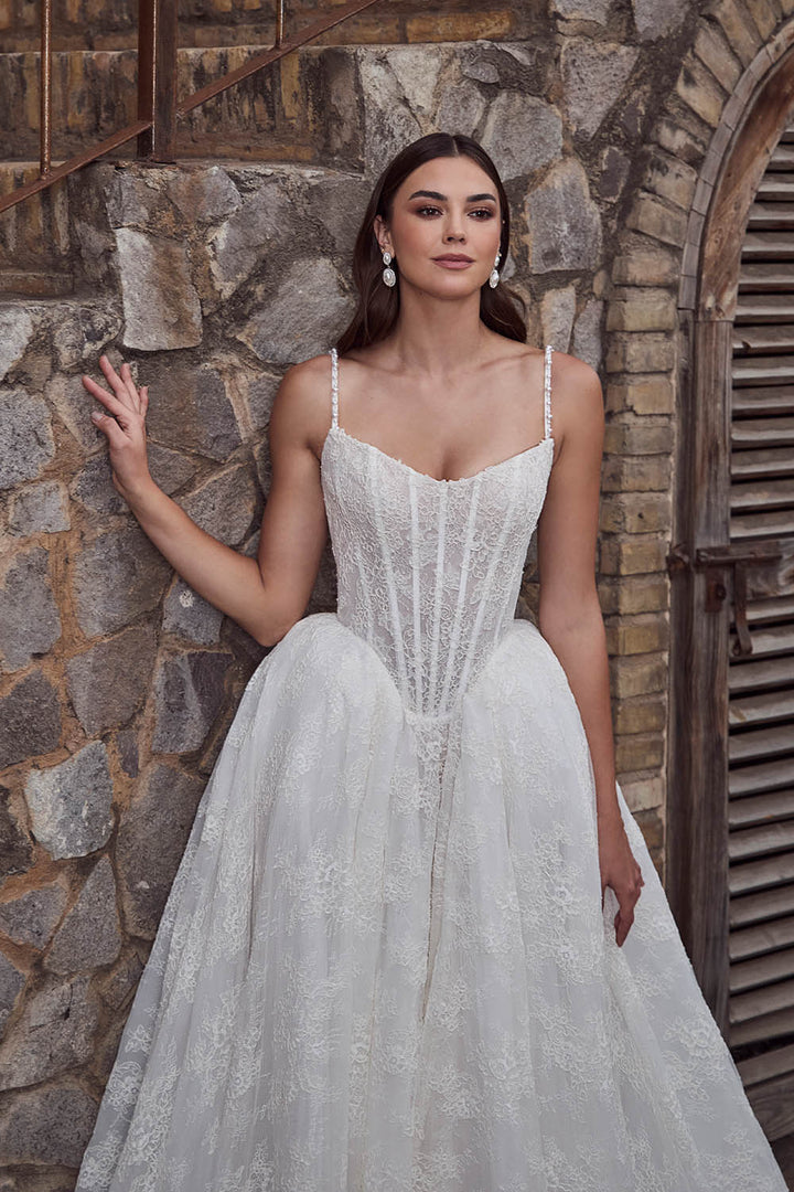 Calla Blanche, Modern A-Line Gown | Esposa