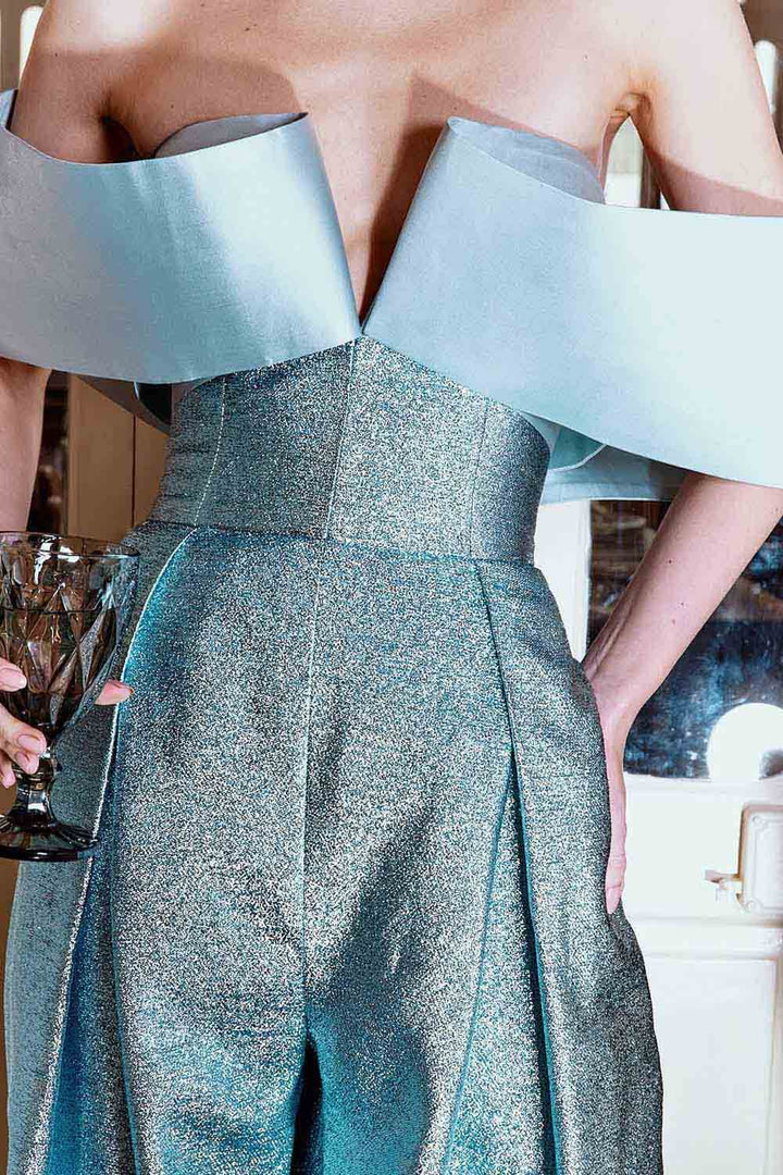 Kristie Romanos, Betty, Glitter Jumpsuit | Esposa