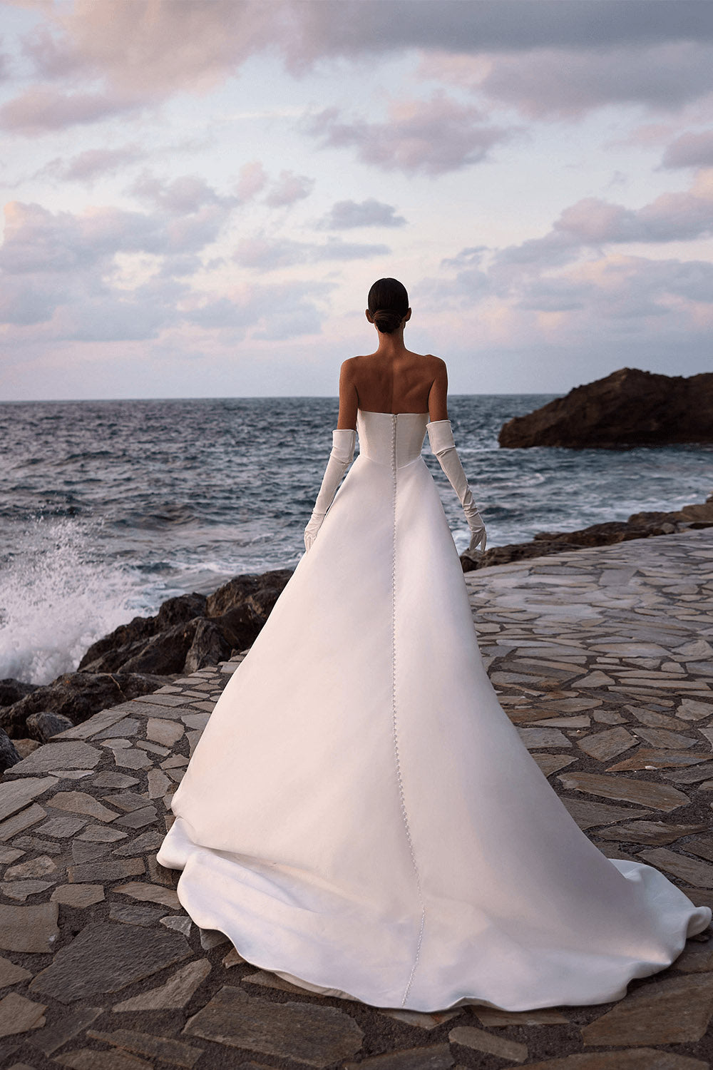 Milla Nova, Bloom, Bloom, Sleek A-Line Gown | Esposa