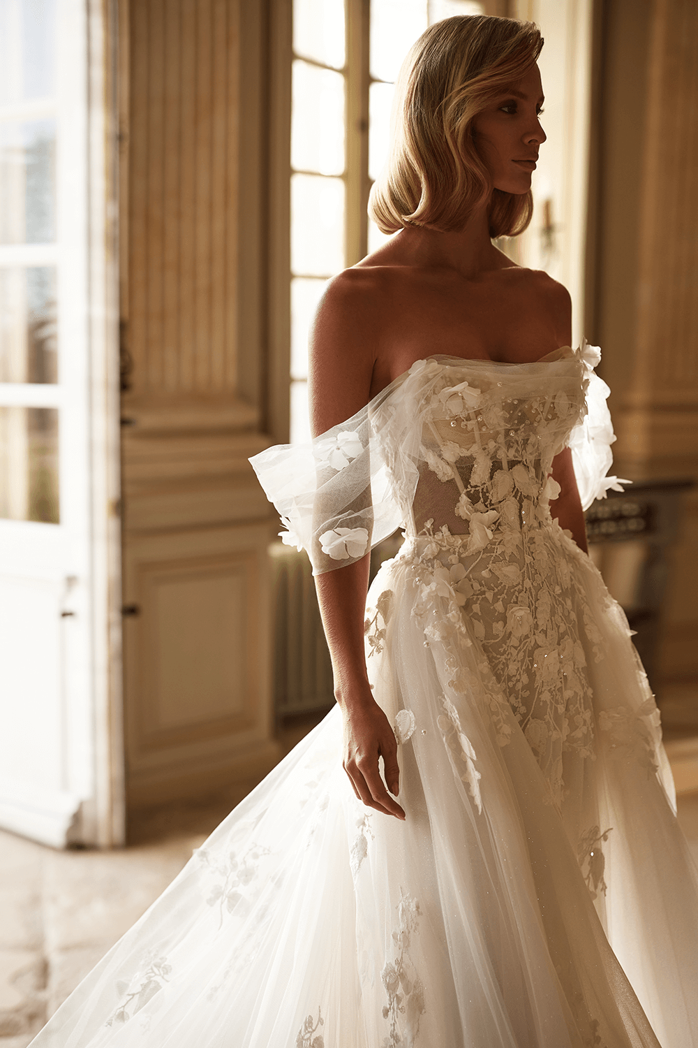 Milla Nova, Floral Tulle Dress | Esposa