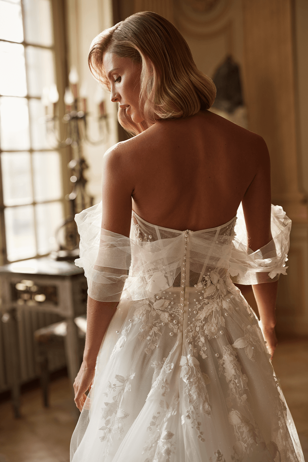 Milla Nova, Floral Tulle Dress | Esposa