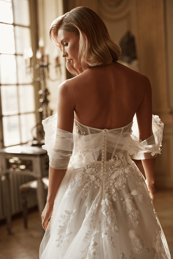 Milla Nova, Floral Tulle Dress | Esposa