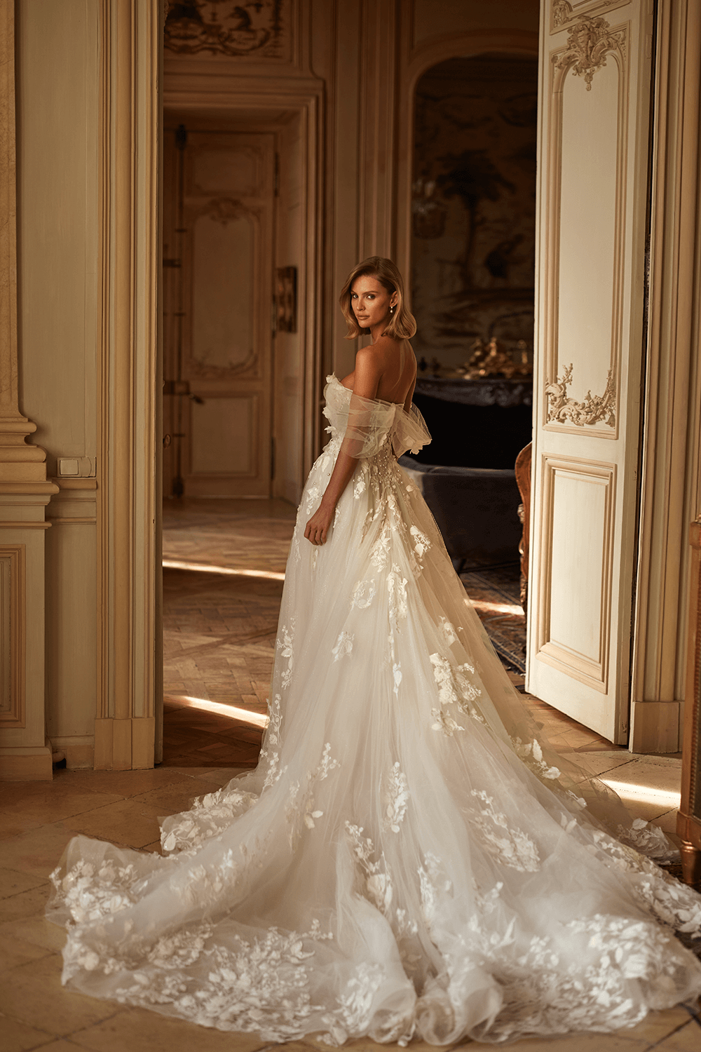 Milla Nova, Floral Tulle Dress | Esposa