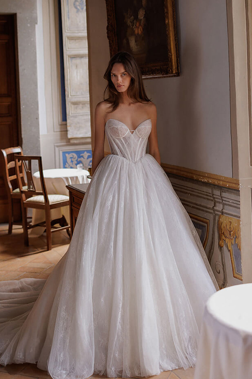 Wona Concept, Corset Lace Gown | Esposa