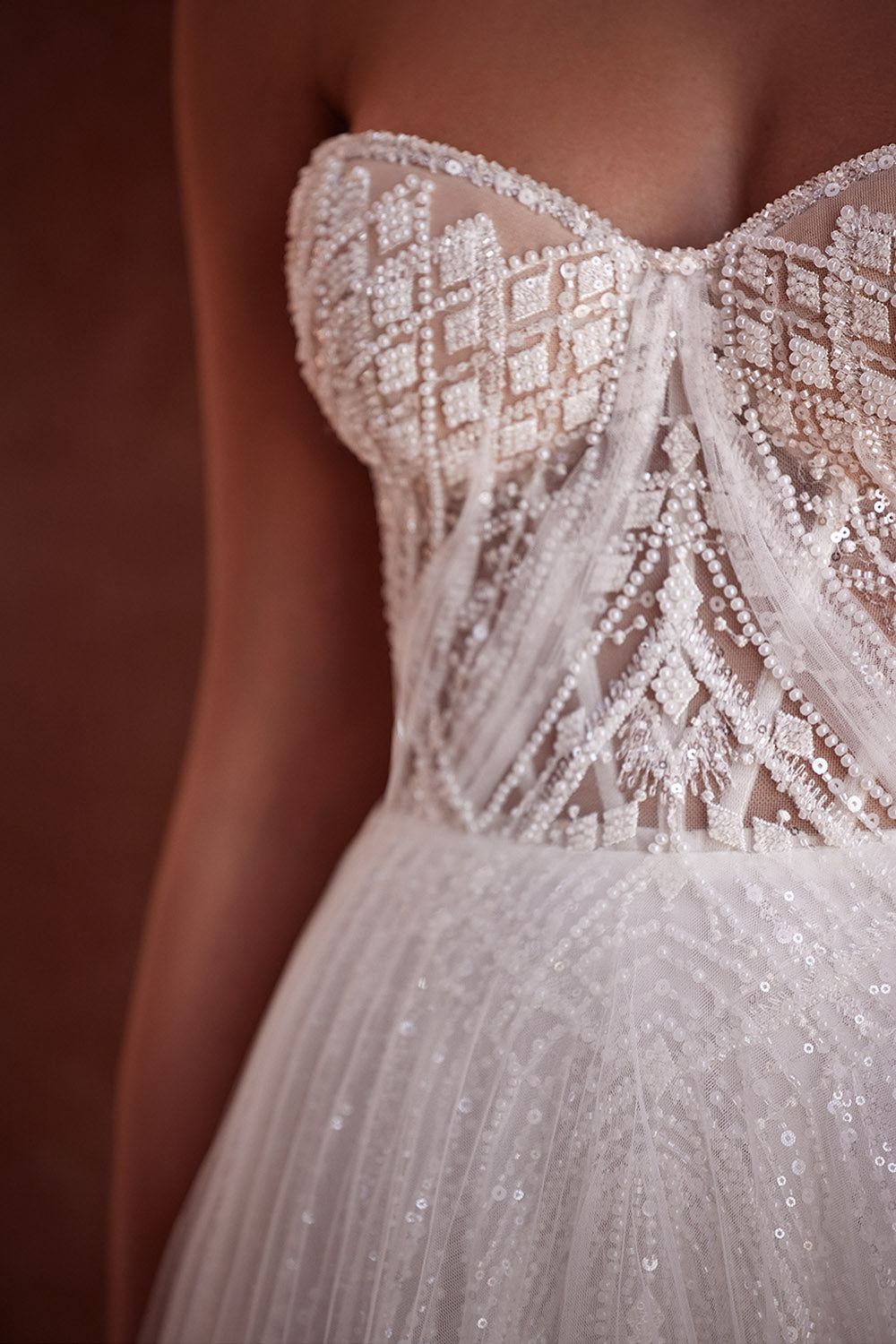 Milla Nova, Butea, Embroidered Gown | Esposa