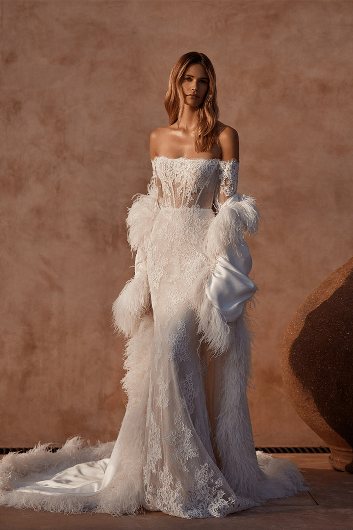 Milla Nova, Clemence, Beaded Gown | Esposa