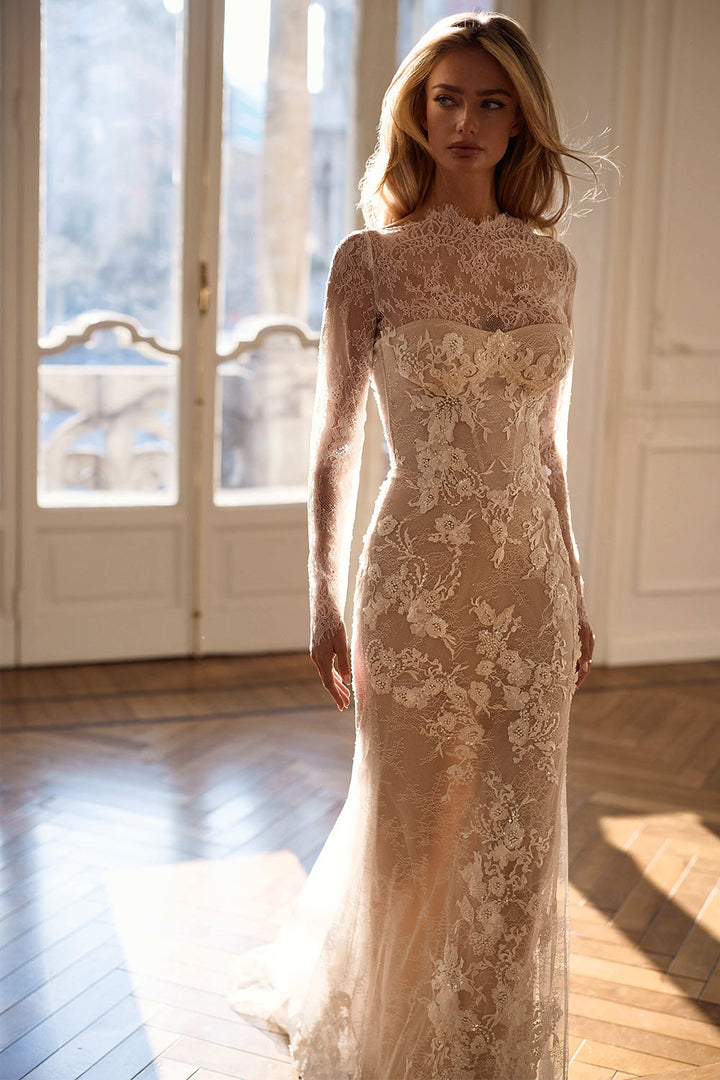 Milla Nova, Diorenna, Ethereal Straight Gown | Esposa